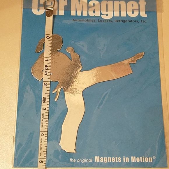 🎈3/$12 Karate Girl Car Magnet! - Picture 5 of 6